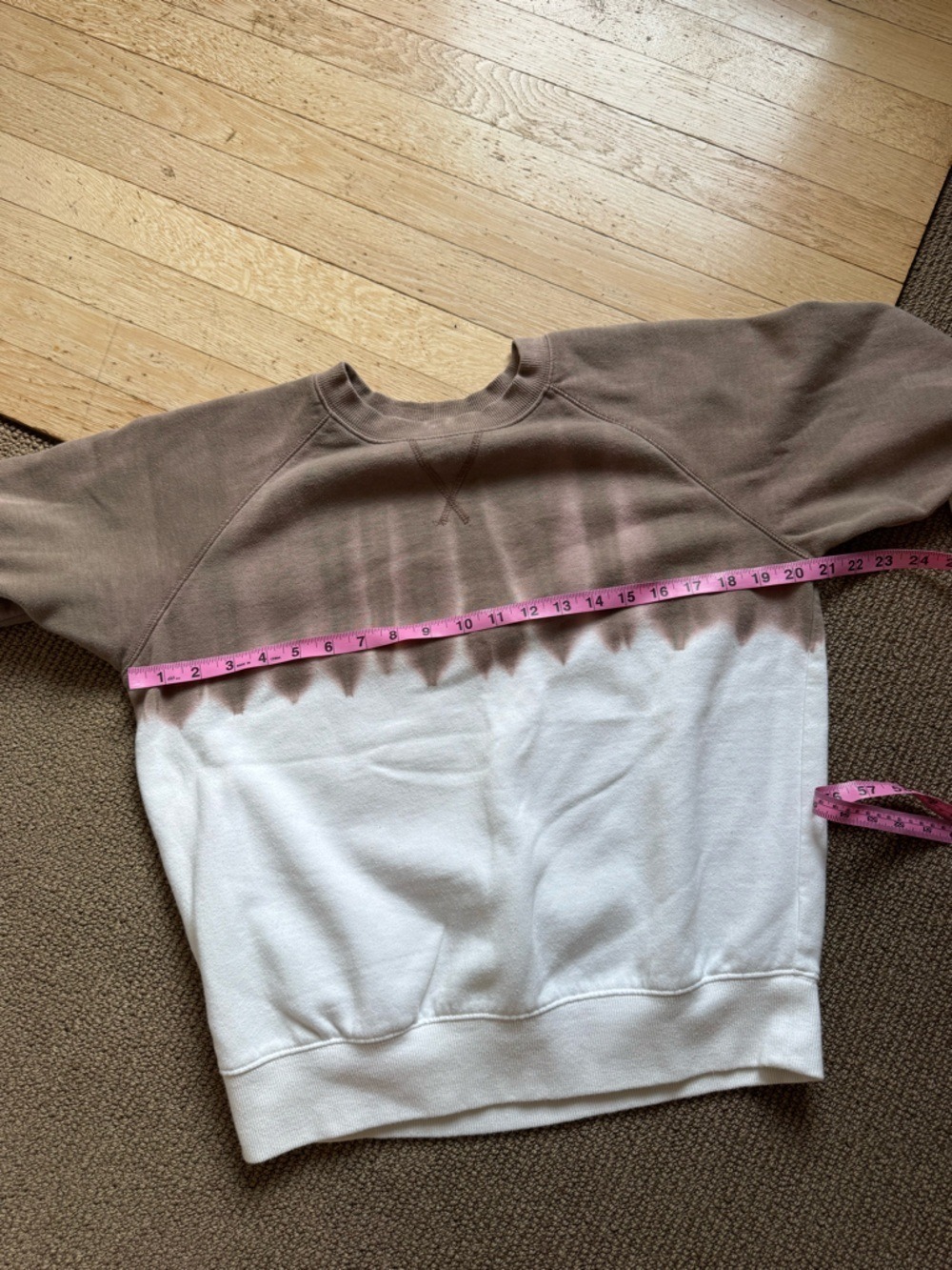 ☀️ RICHER POORER Recycled Tie Dye Colorblock Sweatshirt - Picture 11 of 12